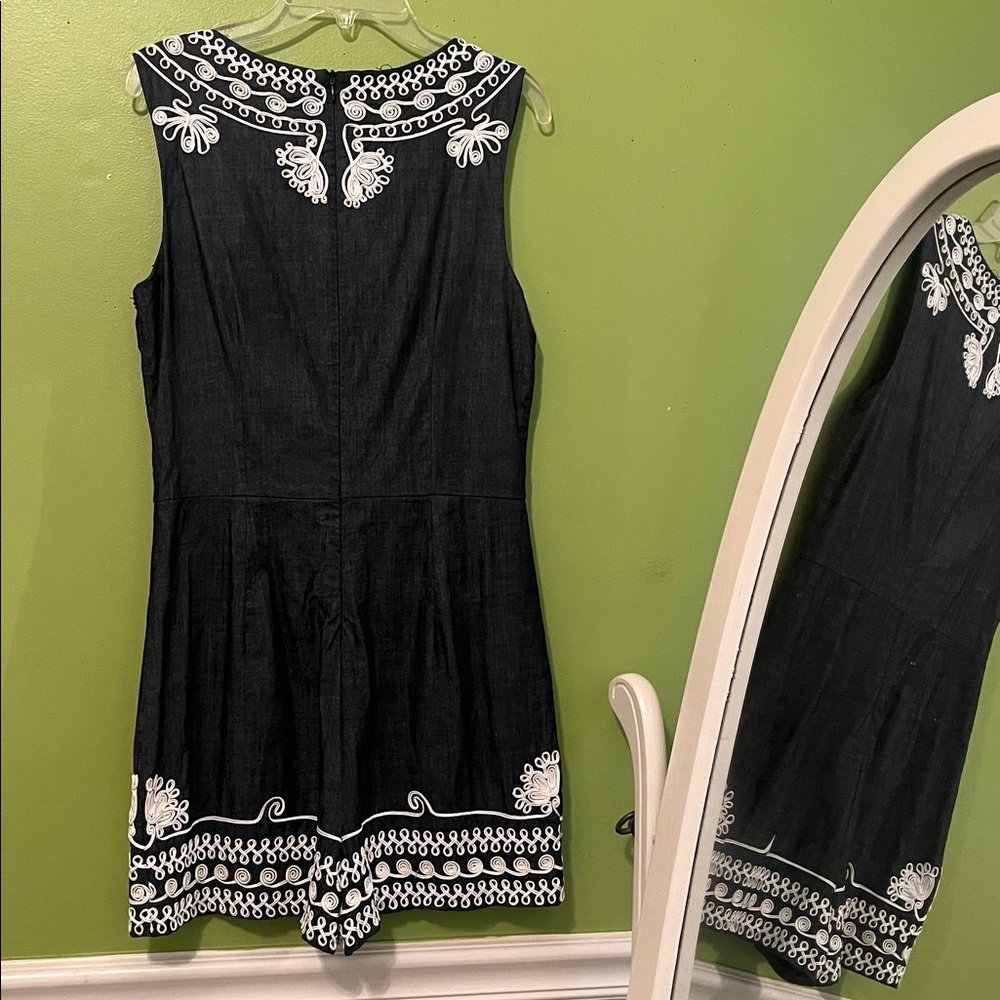 Ark & Co denim embroidered romper - Picture 4 of 4